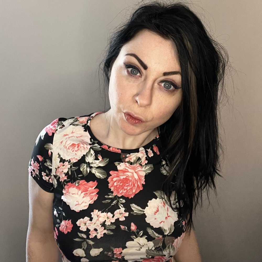 H&M flower crop top